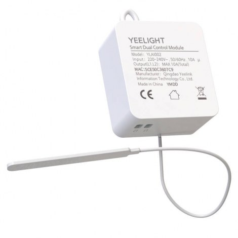 Yeelight | Smart Dual Control relay module | 200 W | Wi-Fi IEEE 802.11 b/g/n 2.4GHz - 3